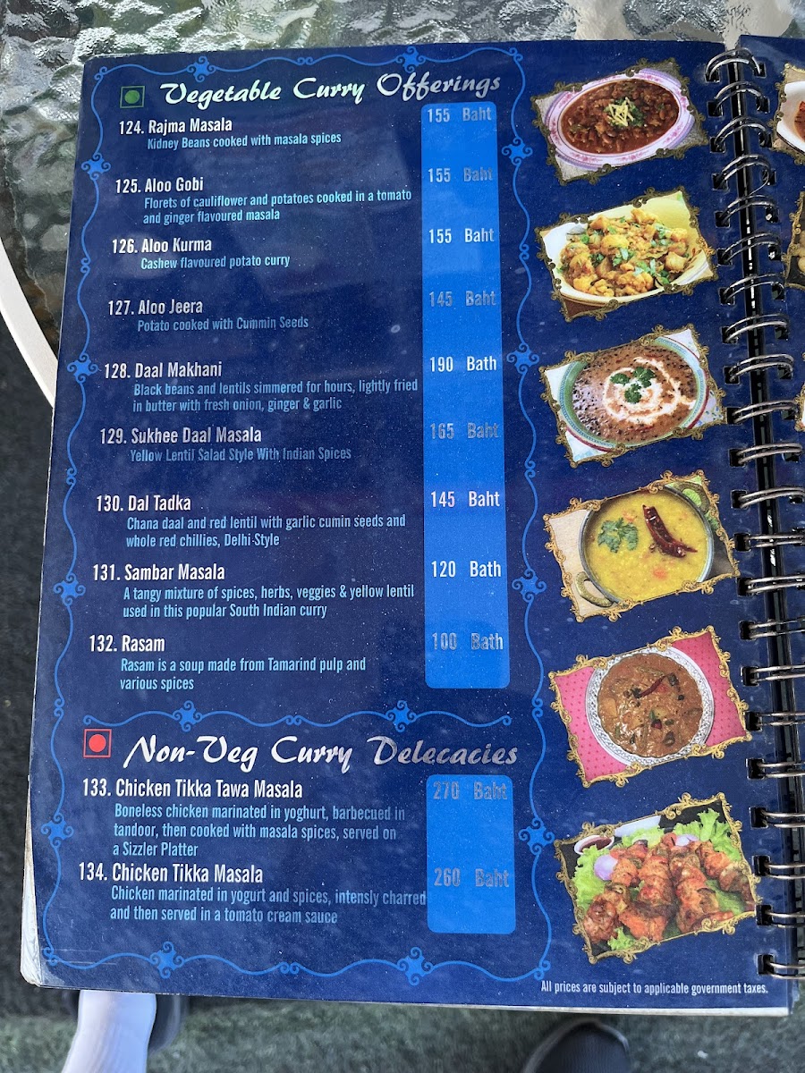 Zaika Indian restaurant Menu - Image 6